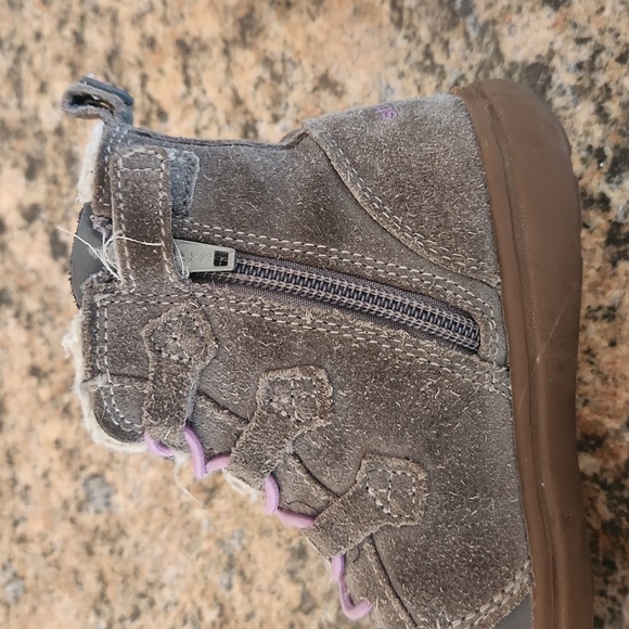 Girls Stride Rite Leather Boots - Size 10.5 - Picture 6 of 8